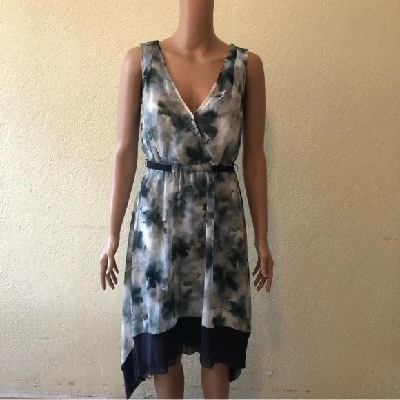 PATTERNED MINI DRESS - Picture 1 of 6
